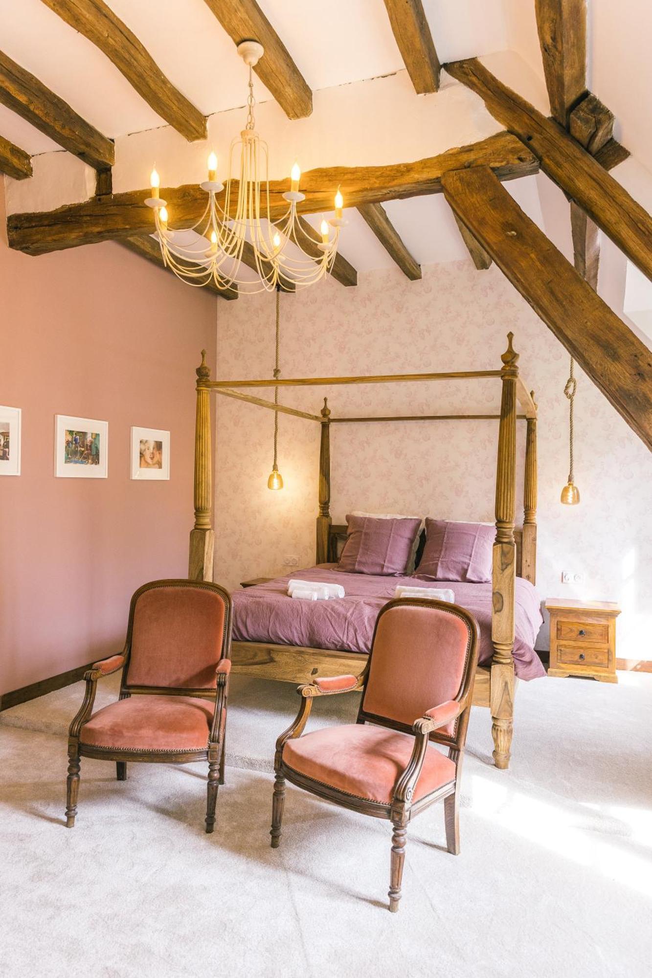 Maison D'Hotes Le Prieure Du Preux Sepeaux-Saint-Romain 外观 照片
